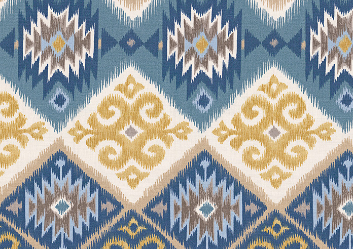 Navajo, Indigo - Roman Blind - Image 6